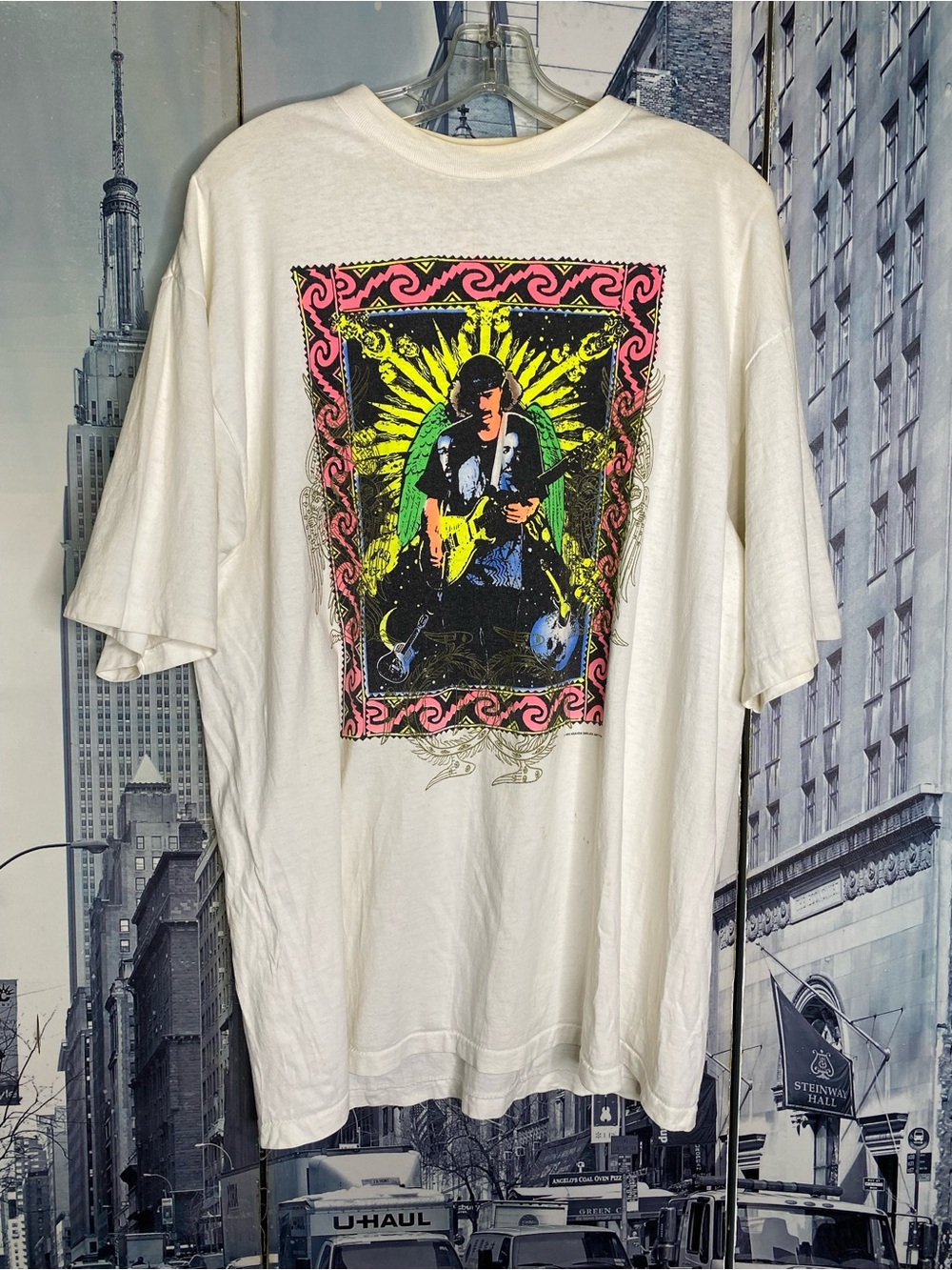 Vintage single stitch Carlos Santana 1995 T shirt size XL